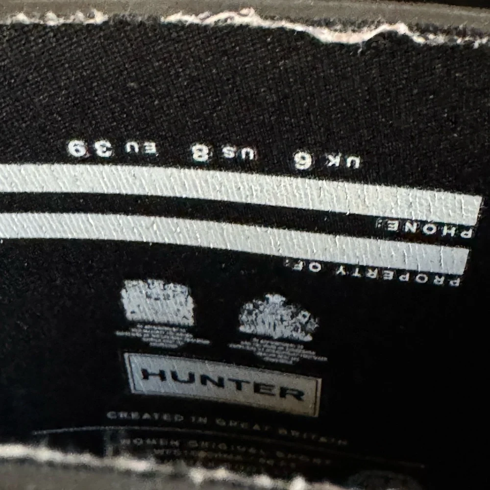 🔥NEW🔥Hunter Black Original Short Rain Bootss z8 NWOT Price Firm!